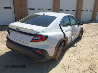 2024 Subaru WRX Premium with VIN JF1VBAH67R9815776, listed as a IAAI auction lot 42032015 with 2,122 mi miles and . Bid and sale history available at DreamBid. Image 4.