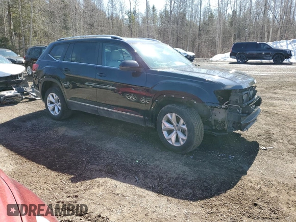 2018 Volkswagen Atlas 3.6L V6 SEL with VIN 1V2MR2CA2JC566795, listed as a Copart auction lot 49963295 with 132,307 mi miles and Salvage Title. Bid and sale history available at carsss.com. Image 4.