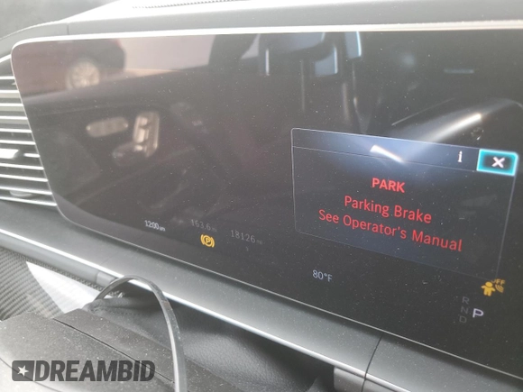 2024 Mercedes-Benz GLS 63 AMG with VIN 4JGFF8KE9RA930014, listed as a Copart auction lot 82650714 with 18,126 mi miles and Clean Title. Bid and sale history available at DreamBid. Image 9.