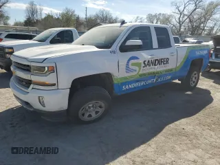 2016 Chevrolet Silverado 1500 LT with VIN 1GCVKRECXGZ373947, listed as a Copart auction lot 49985805 with 118,989 mi miles and Salvage Title. Bid and sale history available at DreamBid. Image 1.