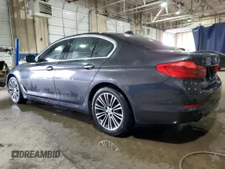2018 BMW 5 Series 530i xDrive with VIN WBAJA7C5XJG907832, listed as a Copart auction lot 43753535 with 83,937 mi miles and Clean Title. Bid and sale history available at carsss.com. Image 2.