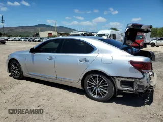 2014 Lexus LS 460 z VIN JTHBL5EF1E5130713, wystawiony jako Copart lot #52404315 z przebiegiem 56 575 mil mil oraz Szkoda całkowita • Salvage title. Historia ofert i sprzedaży dostępna na DreamBid. Obrazek 2.