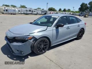 2022 Honda Civic Sport z VIN 2HGFE2F50NH598329, wystawiony jako Copart lot #58269735 z przebiegiem 47 838 mil mil oraz Szkoda całkowita • Salvage title. Historia ofert i sprzedaży dostępna na DreamBid. Obrazek 1.