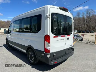 2018 Ford Transit Passenger XL z VIN 1FBZX2CM7JKA76872, wystawiony jako Copart lot #51631945 z przebiegiem 270 145 mil mil oraz Czysty tytuł • Clean title. Historia ofert i sprzedaży dostępna na DreamBid. Obrazek 2.