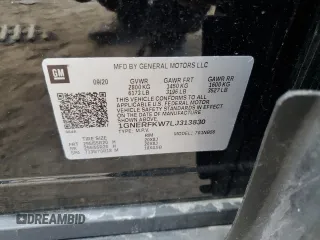 2020 Chevrolet Traverse LS z VIN 1GNERFKW7LJ313830, wystawiony jako Copart lot #51743465 z przebiegiem 56 874 mil mil oraz Szkoda całkowita • Salvage title. Historia ofert i sprzedaży dostępna na DreamBid. Obrazek 13.