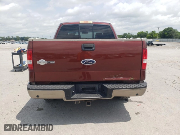 2005 Ford F-150 XLT with VIN 1FTPW12515KD56271, listed as a Copart auction lot 61263445 with 199,724 mi miles and Clean title. Bid and sale history available at DreamBid. Image 6.