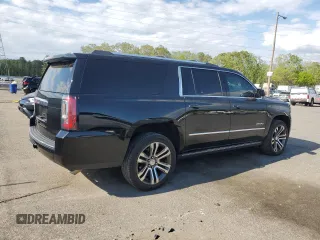 2019 GMC Yukon XL Denali with VIN 1GKS2HKJ5KR114327, listed as a Copart auction lot 55536375 with 55,390 mi miles and Clean Title. Bid and sale history available at DreamBid. Image 3.