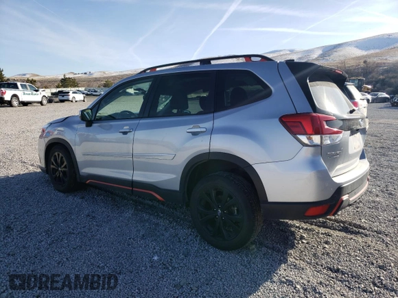 2024 Subaru Forester Sport with VIN JF2SKAGC4RH414181, listed as a Copart auction lot 46429095 with 32,910 mi miles and Salvage Title. Bid and sale history available at carsss.com. Image 2.
