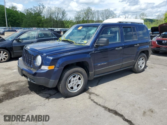 2012 Jeep Patriot Sport с VIN 1C4NJRBB1CD625087, выставлен на аукционе Copart как лот 55994865 с пробегом 35 274 миль миль и Чистый • Clean title. История ставок и продаж доступна на DreamBid. Изображение 1.