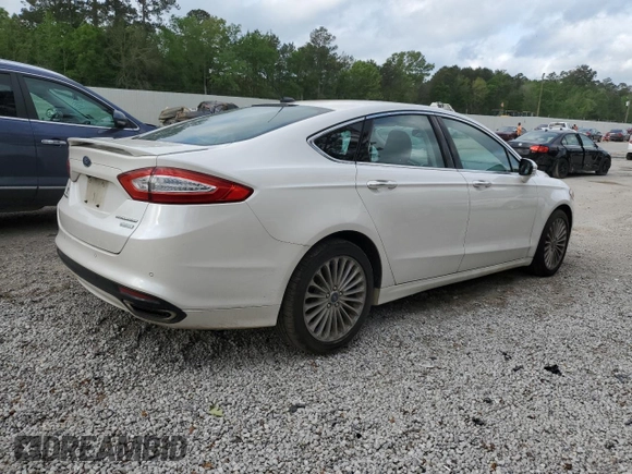2016 Ford Fusion Titanium with VIN 3FA6P0K91GR228039, listed as a Copart auction lot 51342075 with 93,502 mi miles and Clean Title. Bid and sale history available at DreamBid. Image 3.