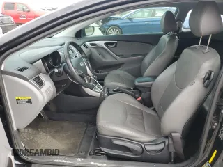 2013 Hyundai Elantra Coupe GS PZEV with VIN KMHDH6AE9DU007983, listed as a Copart auction lot 74776824 with 129,222 mi miles and Salvage Title. Bid and sale history available at carsss.com. Image 7.
