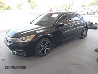 2016 Honda Accord Sport z VIN 1HGCR2F57GA171917, wystawiony jako IAAI lot #42177260 z przebiegiem 118 869 mil mil oraz . Historia ofert i sprzedaży dostępna na DreamBid. Obrazek 2.