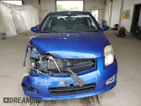2012 Nissan Sentra 2.0 with VIN 3N1AB6AP7CL636566, listed as a Copart auction lot 58554505 with 90,679 mi miles and Salvage title. Bid and sale history available at DreamBid. Image 5.