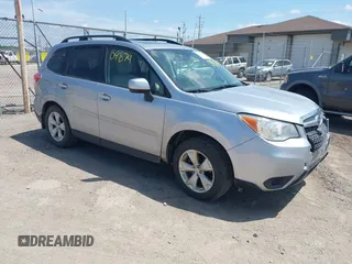 2014 Subaru Forester Premium with VIN JF2SJAGC1EH479888, listed as a IAAI auction lot 42509874 with 155,799 mi miles and . Bid and sale history available at DreamBid. Image 1.
