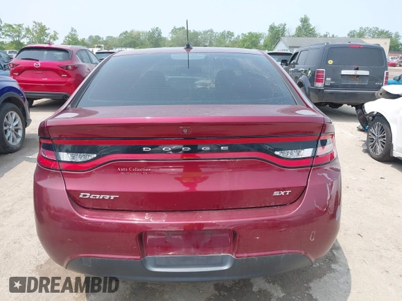2015 Dodge Dart SXT with VIN 1C3CDFBB7FD300658, listed as a IAAI auction lot 42410609 with 101,987 mi miles and . Bid and sale history available at DreamBid. Image 17.