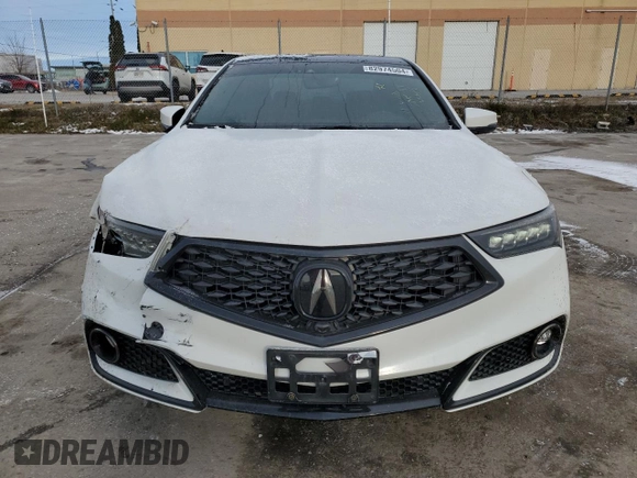 2019 Acura TLX w/Advance Pkg with VIN 19UUB3F87KA800495, listed as a Copart auction lot 82974504 with 67,054 mi miles and Salvage Title. Bid and sale history available at carsss.com. Image 5.