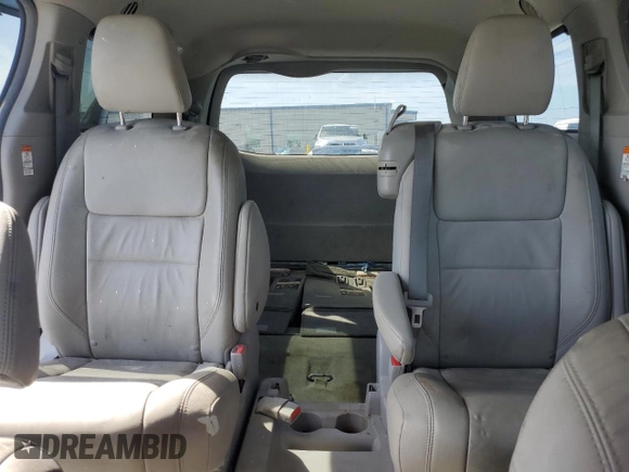 2015 Toyota Sienna XLE with VIN 5TDYK3DC5FS591662, listed as a Copart auction lot 53437195 with 169,247 mi miles and Salvage Title. Bid and sale history available at carsss.com. Image 10.
