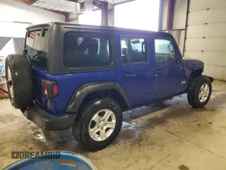 2020 Jeep Wrangler Unlimited Willys z VIN 1C4HJXDN1LW138856, wystawiony jako Copart lot #52433095 z przebiegiem 74 944 mil mil oraz Szkoda całkowita • Salvage title. Historia ofert i sprzedaży dostępna na DreamBid. Obrazek 3.