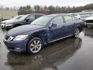 2010 Lexus GS 350 with VIN JTHCE1KS5A0026001, listed as a Copart auction lot 49671595 with 131,326 mi miles and Salvage Title. Bid and sale history available at carsss.com. Image 1.