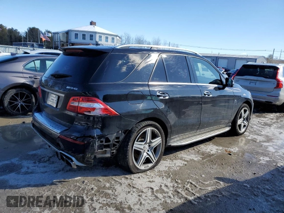 2015 Mercedes-Benz M 63 AMG with VIN 4JGDA7EB1FA473745, listed as a Copart auction lot 45077315 with 114,782 mi miles and Clean Title. Bid and sale history available at carsss.com. Image 3.