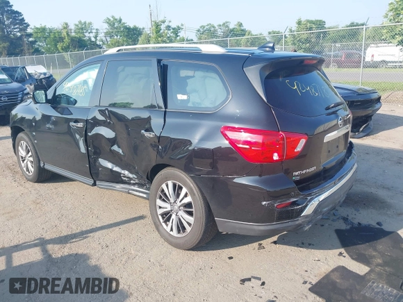 2019 Nissan Pathfinder Platinum with VIN 5N1DR2MM6KC627265, listed as a IAAI auction lot 42487185 with 110,727 mi miles and . Bid and sale history available at DreamBid. Image 3.