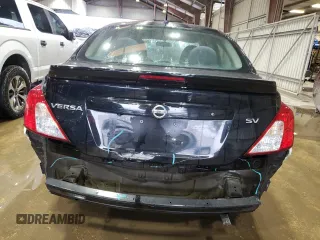 2019 Nissan Versa SV with VIN 3N1CN7AP1KL851784, listed as a Copart auction lot 60997845 with 96,799 mi miles and Salvage title. Bid and sale history available at DreamBid. Image 6.