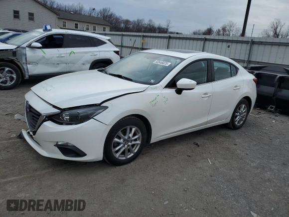 2014 Mazda 3 i Grand Touring with VIN JM1BM1W78E1122209, listed as a Copart auction lot 50546025 with 144,477 mi miles and Salvage Title. Bid and sale history available at carsss.com. Image 1.