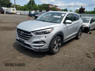 2017 Hyundai Tucson Sport z VIN KM8J3CA26HU592484, wystawiony jako Copart lot #59156115 z przebiegiem 182 602 mil mil oraz Czysty tytuł • Clean title. Historia ofert i sprzedaży dostępna na DreamBid. Obrazek 1.