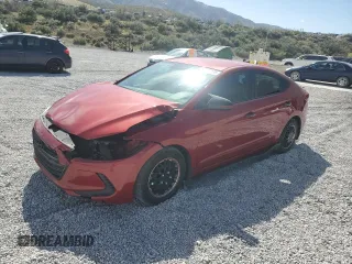 2017 Hyundai Elantra SE with VIN KMHD74LF5HU408157, listed as a Copart auction lot 54253785 with 77,454 mi miles and Salvage title. Bid and sale history available at DreamBid. Image 1.