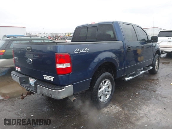 2008 Ford F-150 XLT with VIN 1FTPW14V98FB64008, listed as a IAAI auction lot 40944697 with 147,885 mi miles. Bid and sale history available at carsss.com. Image 4.