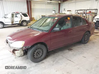 2003 Honda Civic LX with VIN 2HGES16513H609589, listed as a IAAI auction lot 42188876 with Not Provided miles and . Bid and sale history available at carsss.com. Image 2.