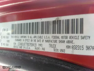 2009 Dodge Ram 1500 SLT with VIN 1D3HB18T79S793419, listed as a IAAI auction lot 40918211 with 142,133 mi miles. Bid and sale history available at carsss.com. Image 9.