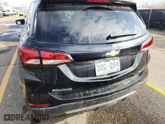 2023 Chevrolet Equinox LT with VIN 3GNAXTEG4PL253396, listed as a IAAI auction lot 42796200 with 30,661 mi miles and . Bid and sale history available at DreamBid. Image 2.