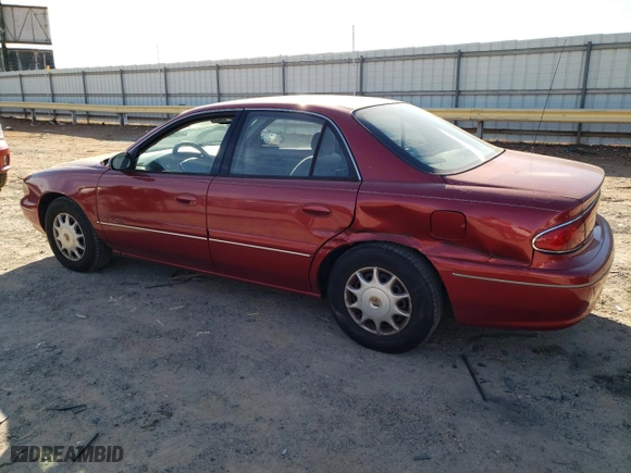 1998 Buick Century Custom with VIN 2G4WS52M0W1449799, listed as a Copart auction lot 47624655 with 0 mi miles and Salvage Title. Bid and sale history available at carsss.com. Image 2.