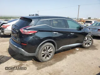 2016 Nissan Murano S with VIN 5N1AZ2MG8GN154865, listed as a Copart auction lot 61421484 with 133,805 mi miles and Salvage Title. Bid and sale history available at carsss.com. Image 3.