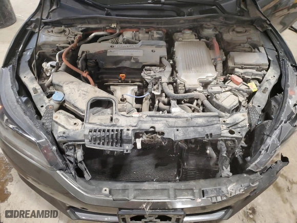 2014 Honda Accord Hybrid with VIN 1HGCR6F30EA008593, listed as a Copart auction lot 44259925 with 195,834 mi miles and Salvage Title. Bid and sale history available at carsss.com. Image 11.