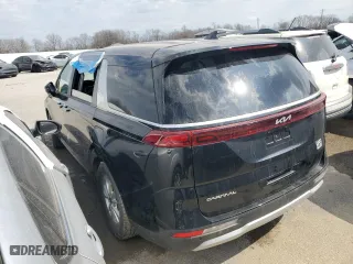 2024 Kia Carnival LX with VIN KNDNB4H32R6322932, listed as a Copart auction lot 47291885 with 17,021 mi miles and Salvage Title. Bid and sale history available at carsss.com. Image 2.