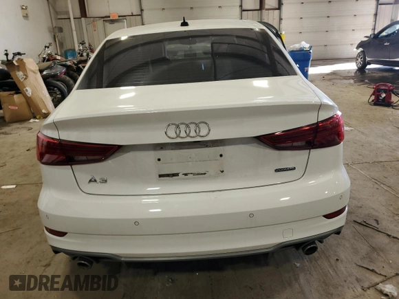 2019 Audi A3 Sedan Premium Plus with VIN WAUJEGFF5K1025058, listed as a Copart auction lot 68243113 with 29,377 mi miles. Bid and sale history available at carsss.com. Image 6.