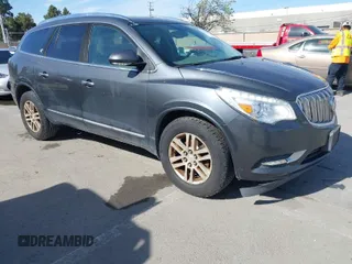 2014 Buick Enclave Convenience with VIN 5GAKRAKD1EJ136967, listed as a IAAI auction lot 41974281 with 169,117 mi miles. Bid and sale history available at carsss.com. Image 1.