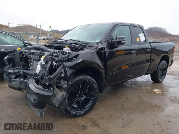 2023 Ram 1500 Big Horn with VIN 1C6SRFBT4PN588689, listed as a IAAI auction lot 41517045 with 11,304 mi miles. Bid and sale history available at carsss.com. Image 18.