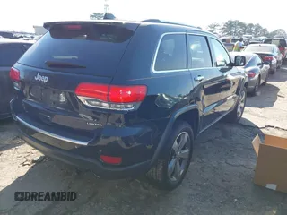 2014 Jeep Grand Cherokee Limited with VIN 1C4RJEBGXEC389361, listed as a IAAI auction lot 41772366 with 122,473 mi miles. Bid and sale history available at carsss.com. Image 4.