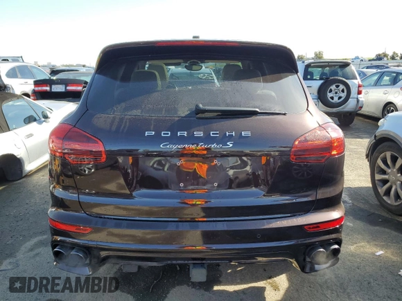 2017 Porsche Cayenne Turbo with VIN WP1AC2A22HLA97265, listed as a Copart auction lot 41463564 with 110,621 mi miles and . Bid and sale history available at DreamBid. Image 6.
