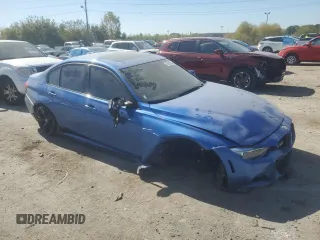 2015 BMW 3 Series 335i xDrive with VIN WBA3B9G58FNR93124, listed as a Copart auction lot 73853504 with 105,967 mi miles and Salvage Title. Bid and sale history available at carsss.com. Image 4.