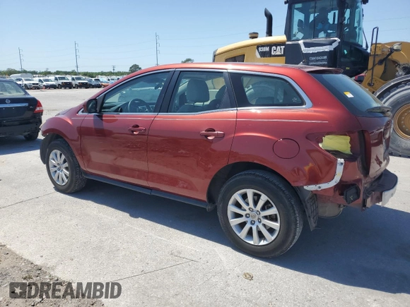 2010 Mazda CX-7 Sport with VIN JM3ER2W50A0311513, listed as a Copart auction lot 52707375 with 102,581 mi miles and Salvage Title. Bid and sale history available at carsss.com. Image 2.
