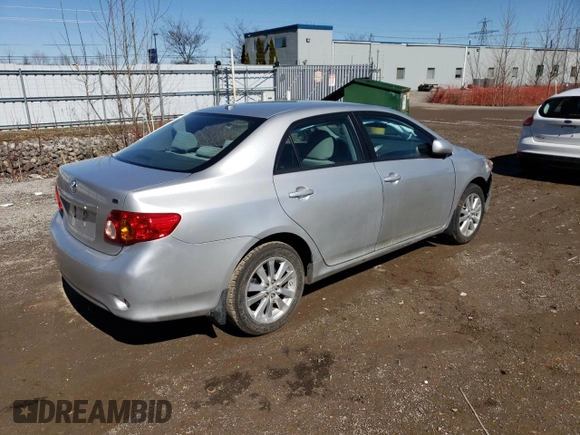 2010 Toyota Corolla with VIN 2T1BU4EE5AC406288, listed as a Copart auction lot 49456195 with 134,822 mi miles and Salvage Title. Bid and sale history available at carsss.com. Image 3.