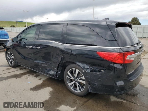 2018 Honda Odyssey Elite с VIN 5FNRL6H94JB007489, выставлен на аукционе Copart как лот 57077855 с пробегом 106 402 миль миль и Списание • Salvage title. История ставок и продаж доступна на DreamBid. Изображение 2.