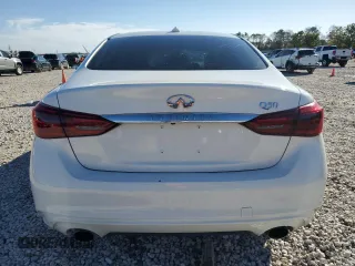 2021 Infiniti Q50 Pure with VIN JN1EV7AP6MM701378, listed as a Copart auction lot 43383655 with 87,293 mi miles and Salvage title. Bid and sale history available at DreamBid. Image 6.