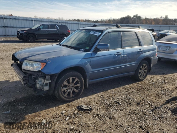 2007 Subaru Forester X w/Premium Pkg with VIN JF1SG65627H714993, listed as a Copart auction lot 82186004 with 210,408 mi miles and Salvage Title. Bid and sale history available at carsss.com. Image 1.