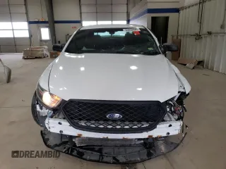 2018 Ford Police Interceptor Sedan with VIN 1FAHP2L85JG114330, listed as a Copart auction lot 45556445 with 106,435 mi miles and Salvage Title. Bid and sale history available at carsss.com. Image 5.