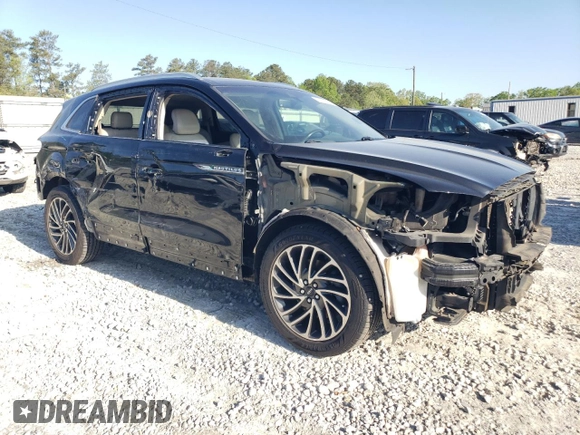 2019 Lincoln Nautilus Reserve z VIN 2LMPJ6L9XKBL30738, wystawiony jako Copart lot #51911915 z przebiegiem 125 644 mil mil oraz Szkoda całkowita • Salvage title. Historia ofert i sprzedaży dostępna na DreamBid. Obrazek 4.